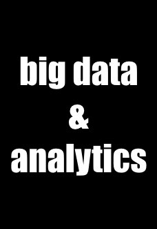 big data & analytics